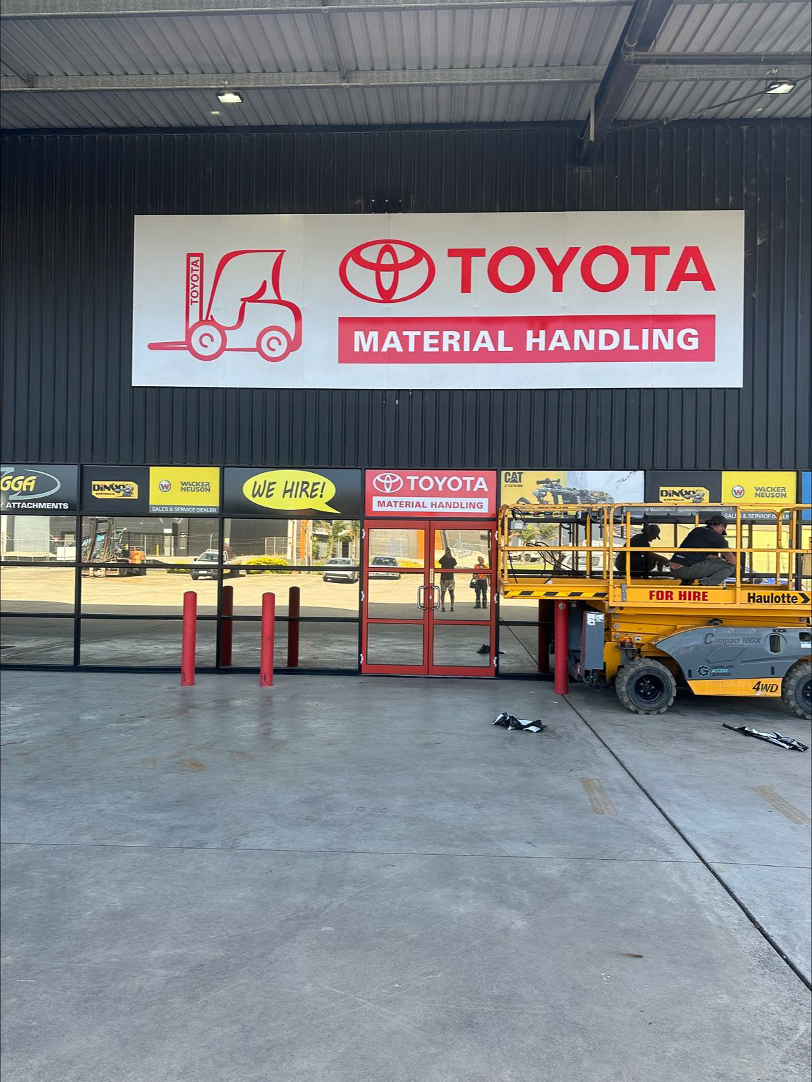 Toyota Park exterior signage